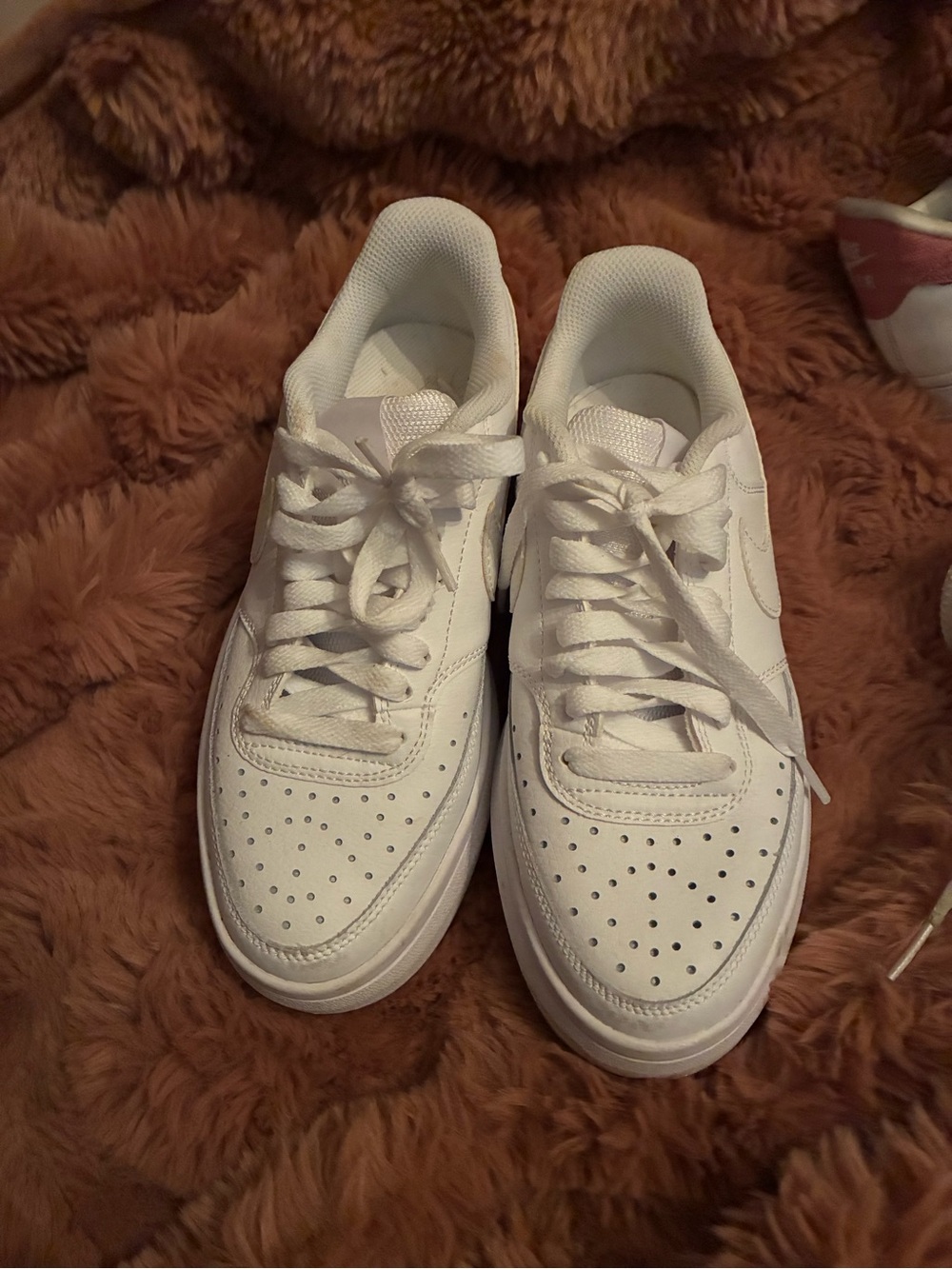 Nike White Women's Low-Top Sneakers